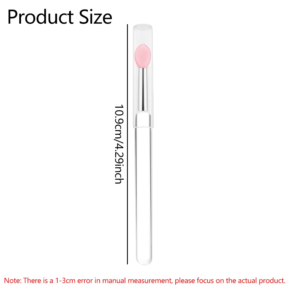 3/15PCS Silicone Lip Mask Applicator Reusable Lip Brush Transparent Lipstick Tool For Lip Gloss Eyeshadow Brushes Makeup Tools — image 2