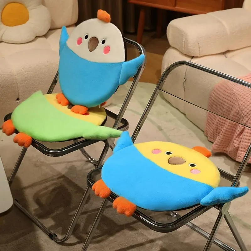 Bird Series Plush Cushion Squishy ตุ๊กตาเบาะนุ่มโซฟาเบาะรองนั่งของเล่นตกแต่งบ้านสร้างสรรค์วันเกิด Surprise ของขวัญ — image 5
