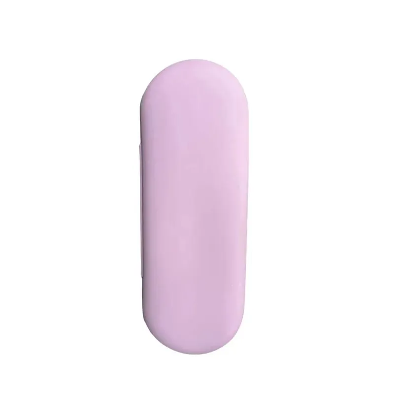 1 PC Pennello per trucco in silicone Pennelli cosmetici portatili morbidi per il viso Borsa per pennelli per trucco di grande capacità Custodia per trucco lavabile — image 8