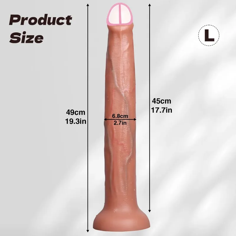 ealistic Langer Dildo Schwarzer Analplug mit Saugnapf Langer Penis Butt Plug Sexspielzeug für Männer Frauen Phallus Anal Dilator Stimulatio — image 11