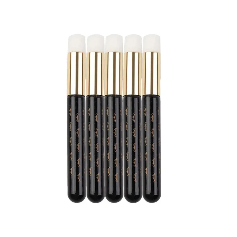 1/5PCS Spazzola per la pulizia delle ciglia Applicatore per estensione delle ciglia Sopracciglio Naso Spazzole Bottiglia di lavaggio Cura della pelle Strumento di trucco Forniture pulite