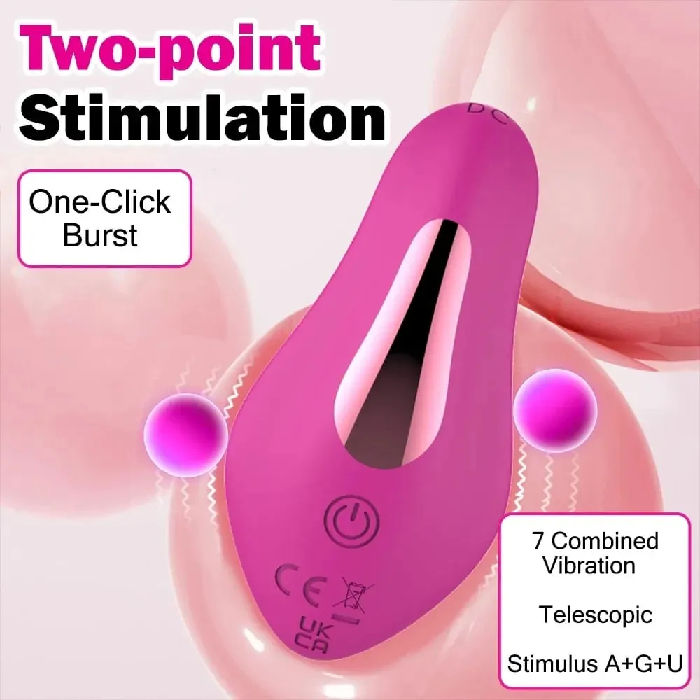 สวมใส่บลูทูธกางเกงVibratorช่องคลอดClitoris Stimulator Massager APPควบคุมสวมใส่Vibratingไข่ของเล่นสำหรับผู้ใหญ่ — image 2