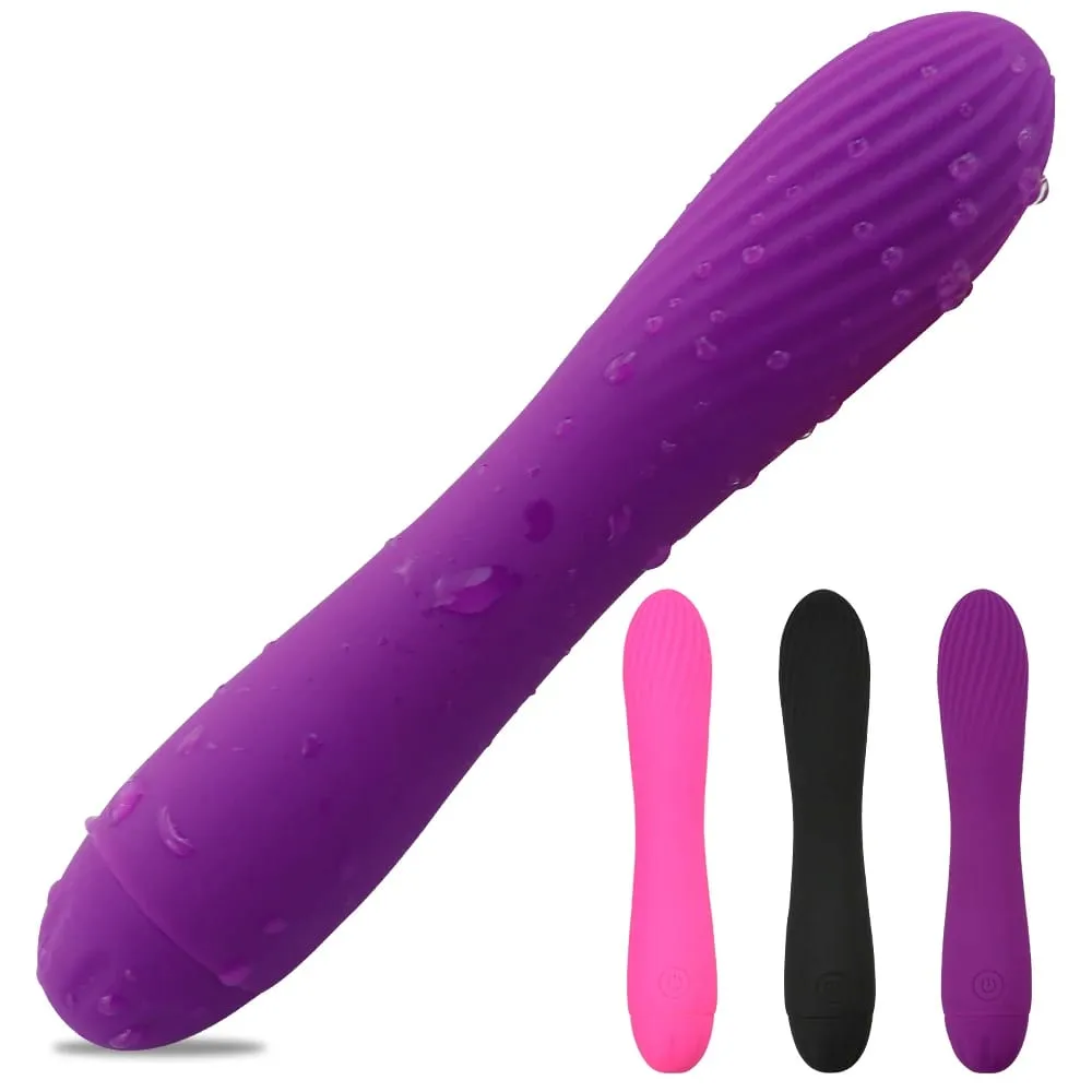 Vibrator, vibrierend, für Vagina-Stimulation, Silikon, wiederaufladbar, G-Punkt-Dildo, Vibrator, Massage, 7 Vibrationsmuster, Sexspielzeug für Frauen — image 1