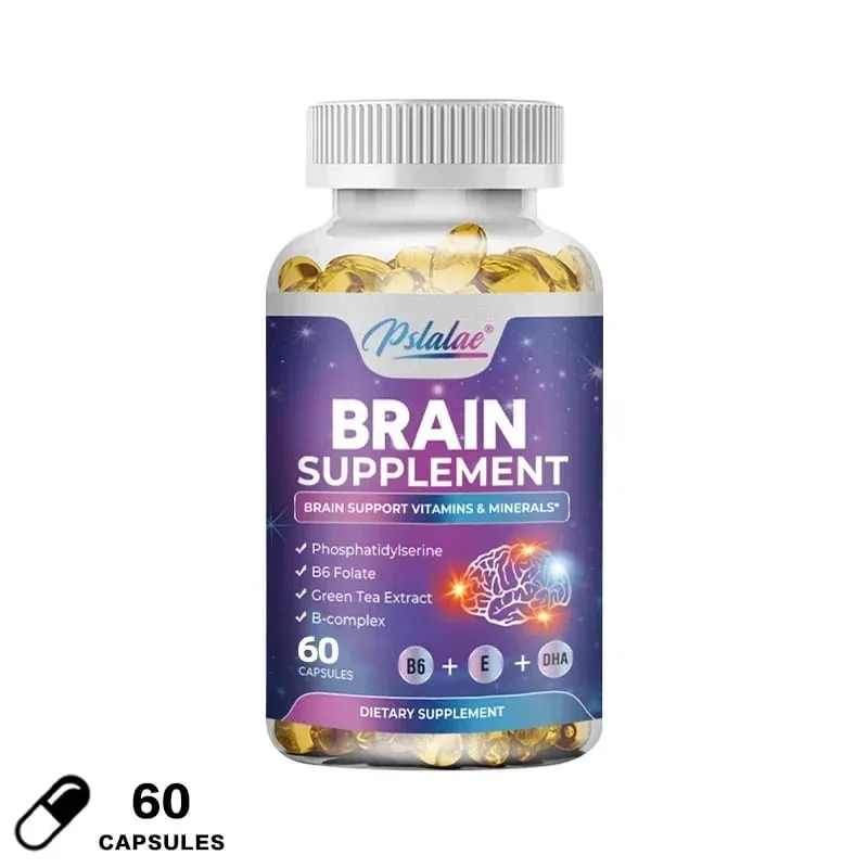 Suplemento cerebral: apoya la salud del cerebro, la función cognitiva mejora la claridad mental y aumenta la memoria y la concentración. Vegano — image 8