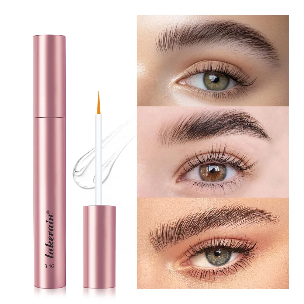 Eyebrow Enhancer Serum Nourishing Eyelash ส่วนผสมจากธรรมชาติสำหรับ Longer Fuller หนาคิ้ว Eyelash Eye แต่งหน้า Cosmeti — image 3