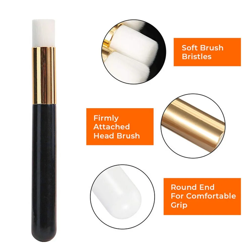 Libeauty ขายส่งแปรงทำความสะอาดขนตาสำหรับขนตา Glitter Lash แชมพูแปรงจมูก Pore ทำความสะอาดเครื่องมือแต่งหน้า — image 2
