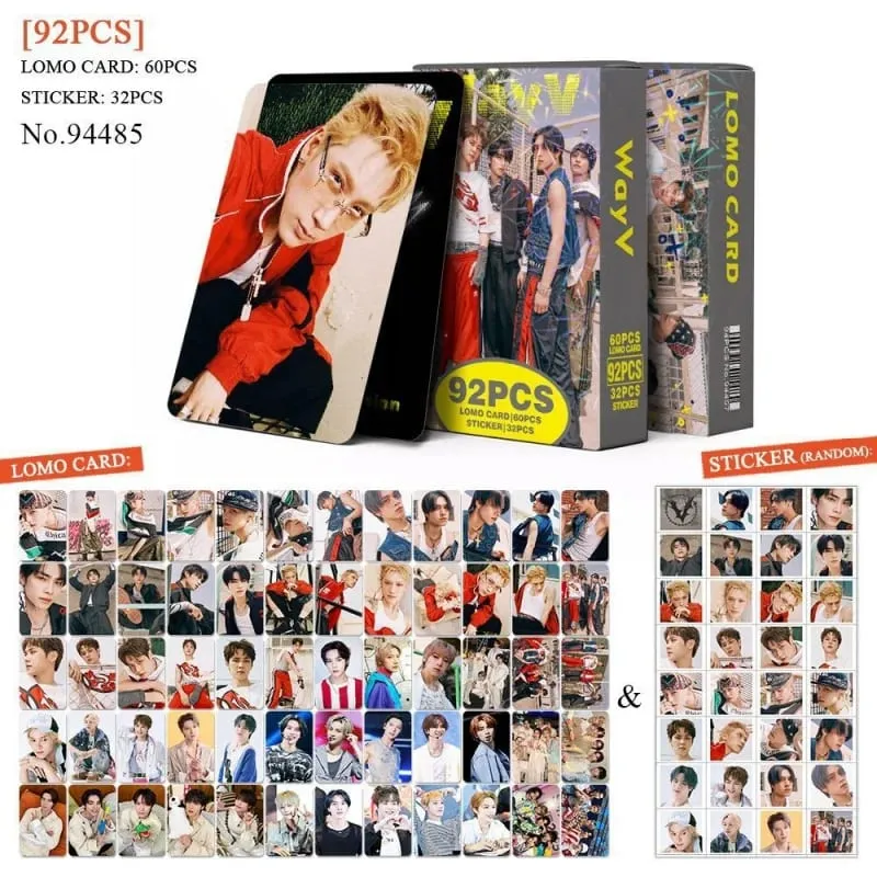 92Zhang XiaokaWayVWeishen Collection Photo Card FansKPOPPériphériqueLOMOMini camion — image 6