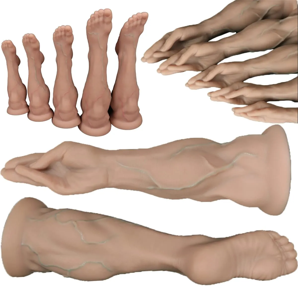 Enorme simulado palma anal plug fisting butt plug dilatação treinamento massagem de próstata anal vibradores brinquedos xxl para mulheres brinquedos sexuais masculinos — image 1