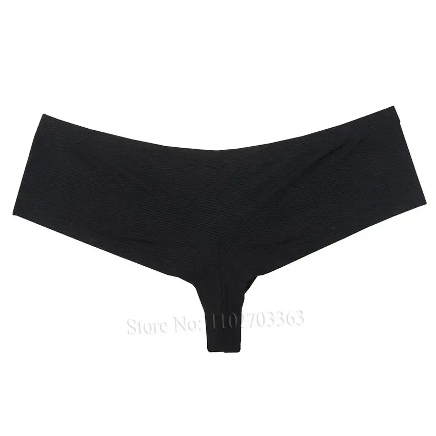 Cheeky Men's Solid Bikini Briefs Ice Silk Micro Boxer Underwear Male Slip Hipster Trunks Bulge Pouch Beach Shorts Underpant Soft — image 10