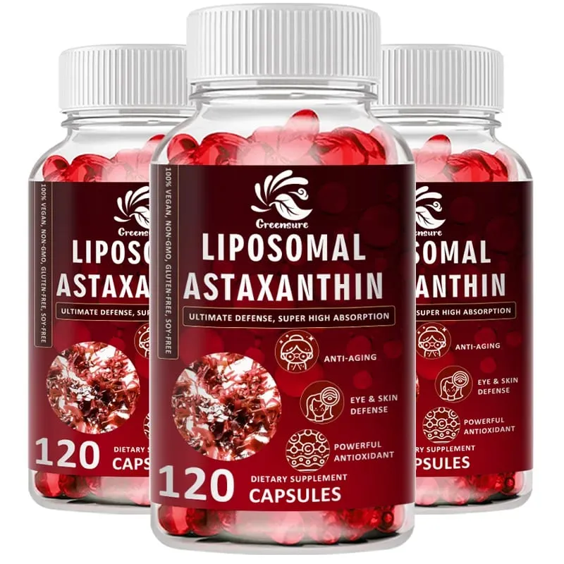 24 MG Lipozomal Astaksantin Kapsülü - Göz Yorgunluğunu Giderir Hassas Cildi İyileştirir Kas Fonksiyonunu Yeniler Bağışıklığı Artırır — image 8
