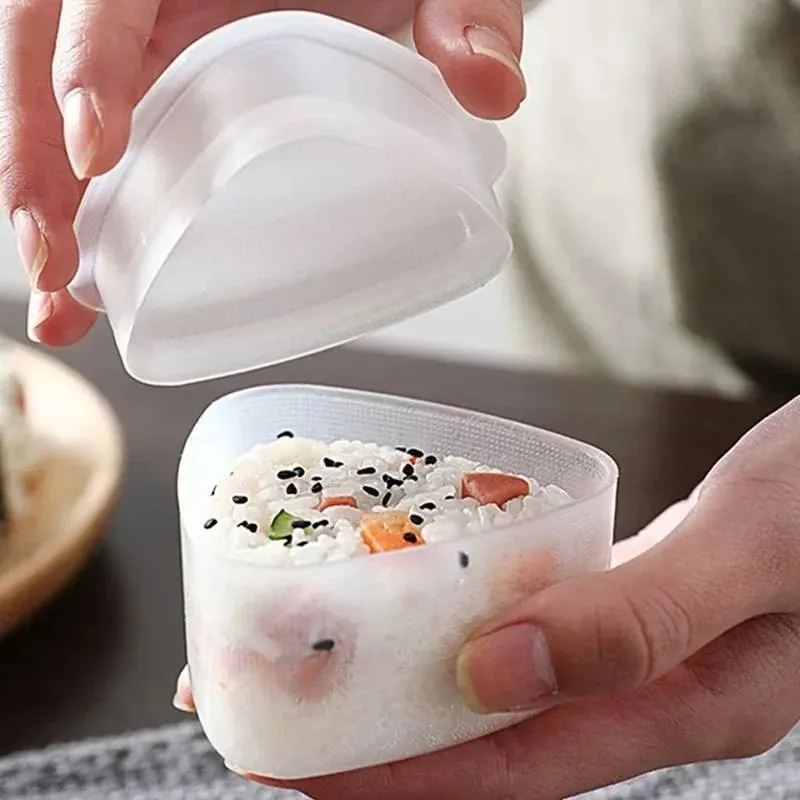 Accessori per stampi Onigiri a forma di triangolo per strumenti per la preparazione del sushi Preparare stampo per sushi Forma di stampo per riso SSGJ002 — image 2