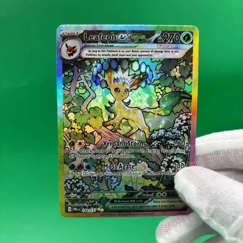 P 컬렉션 카드 Mew ex Umbreone Blastoise DIY 자기 제작 단일 카드 클래식 게임 애니메이션 카드 선물 장난감 — image 15