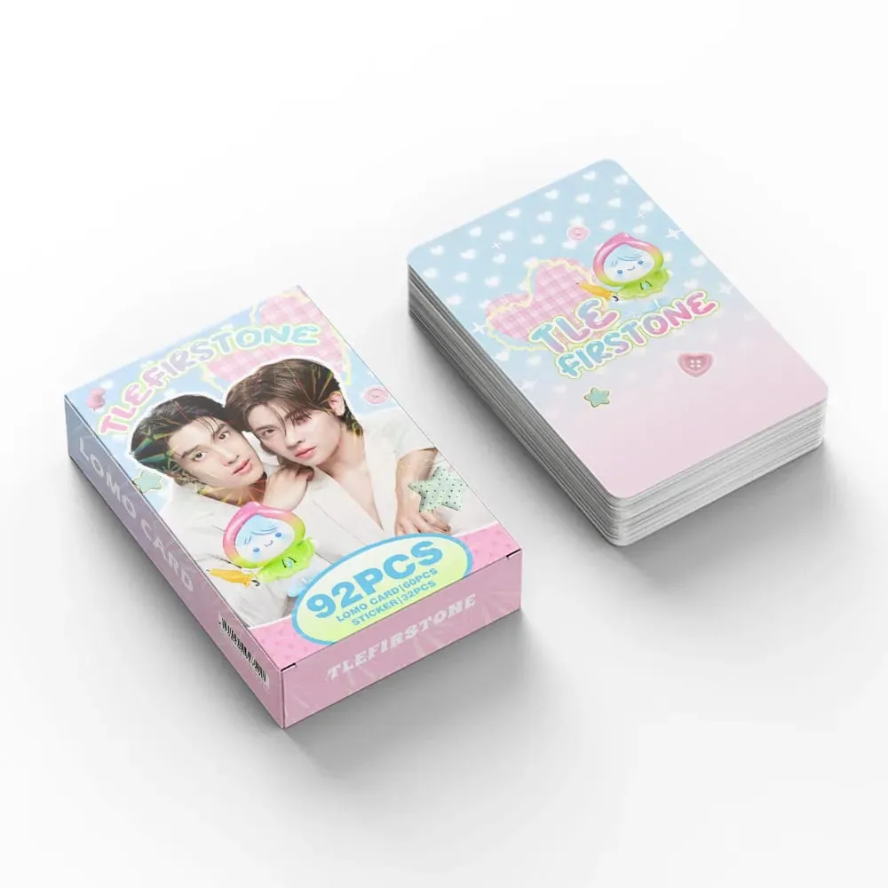92 Chiếc TLE FIRSTONE Danh Nhân Thái Lan LOMO Photocards Bộ Mini Miếng Dán HD In Hình Ngôi Sao Quạt Bộ Sưu Tập Quà Tặng — image 2