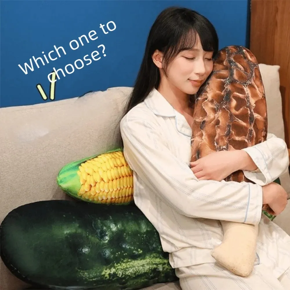 Kawaii Mjuk grönsakskudde Realistiska detaljer Simulering Grönsaksfylld Kreativ accent Mysig Veggie Mysigt Hem — image 7