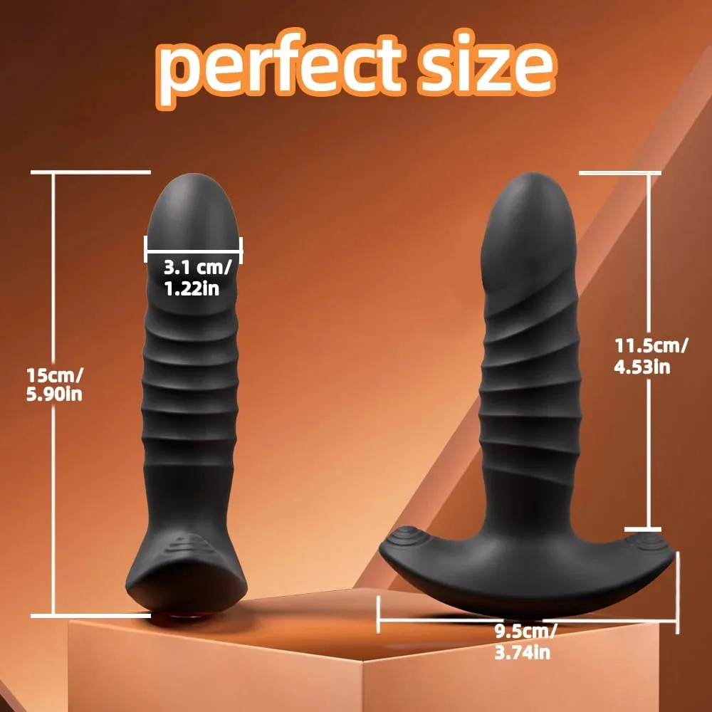 APP-Steuerung, männlich, stoßend, Prostata-Massagegerät, Vibrator für Männer, schwuler Analplug, Teleskop-Buttplug, weibliches Sexspielzeug für Erwachsene — image 3