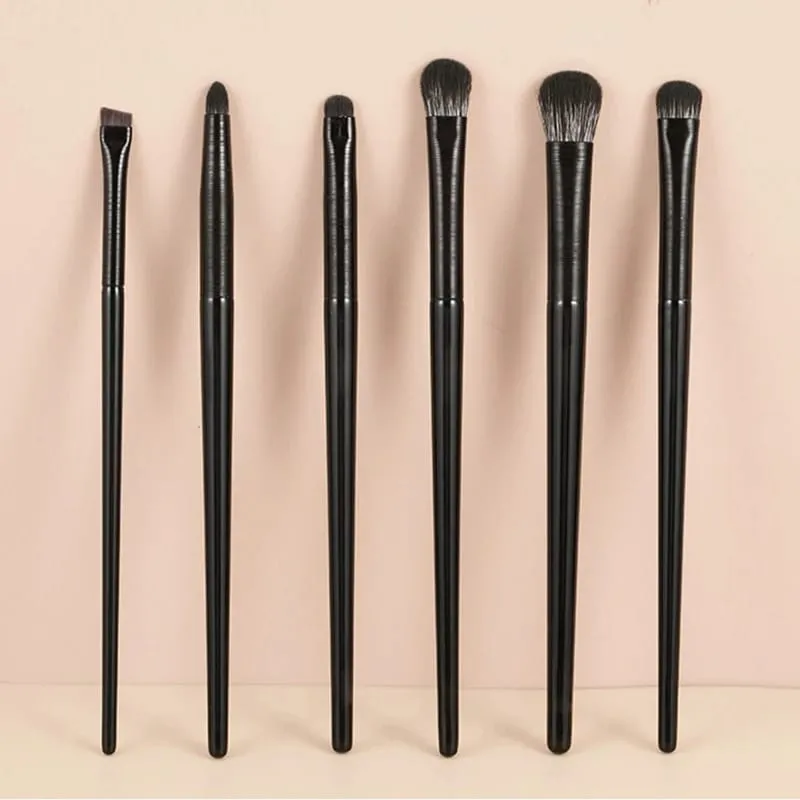 Neu·6PCS Augen Make-Up Pinsel Set Weiche Konturierung Lidschatten Eyeliner Augenbraue Pinsel Frauen Gesichts Schönheit Kosmetische Werkzeug Neu·