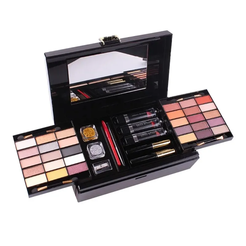Makeup Set Box Professional Eyeshadow Lip Gloss Stick Foundation Blush Powder Makeup Kit Maquiagem Cosmetics