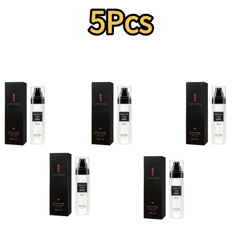 1/3/5/10 stk 100ml Makeup Indstilling Spray Makeup Fixer Spray Langtidsholdbar oliekontrol Hydraterende Makeup Fixing Indstilling Spray Cosmeti