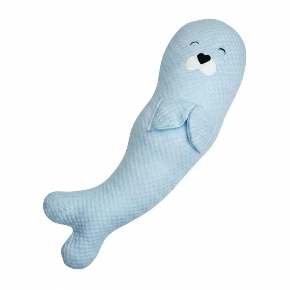 Cuscino lungo in peluche per abbracciare il sonno. Cuscino per il corpo di supporto. Accogliente arredamento a forma di animale. Riposo confortevole per il letto degli adulti — image 2