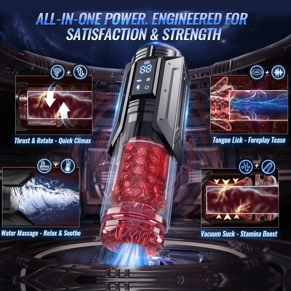 APP Control Automatische Männliche Masturbator Tasse Rotierenden Lecken Soting Masturbation Vagina Pusssy Blowjob Sex Spielzeug Für Männer — image 5