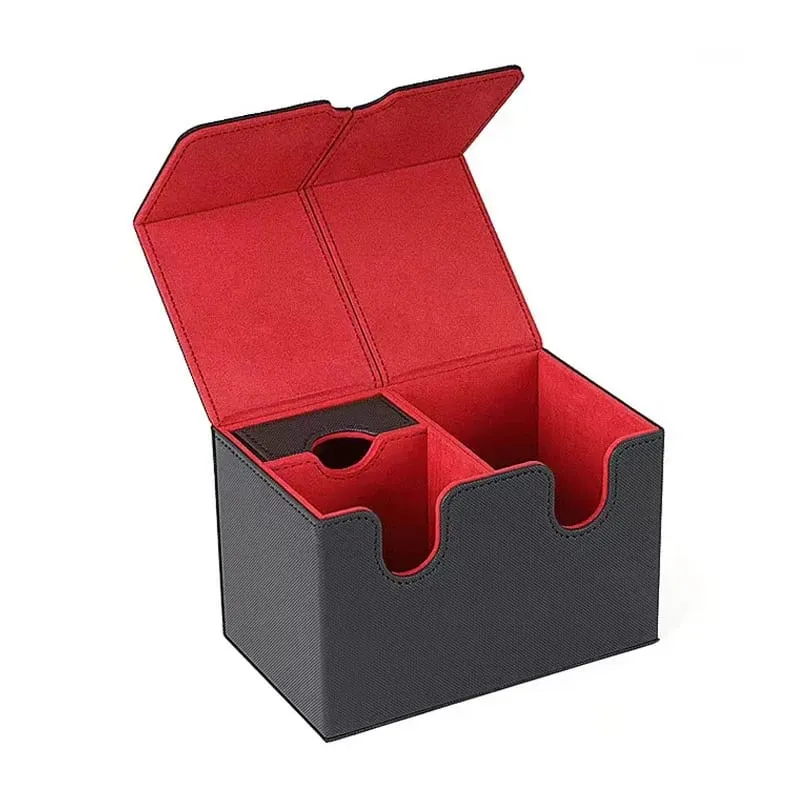 Úložná schránka na karty Krabička na karty Velké pouzdro Mezzanin Úložný box Horní strana Instalace Hračky Hry Sbírka karet pro obchodování