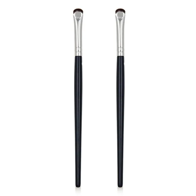 Pinceaux de maquillage pour Eyeliner incurvés, de précision, doux, pour fard à paupières, pointus et fins, petits outils pour les taches sur les yeux, cosmétiques, 2/1 pièces