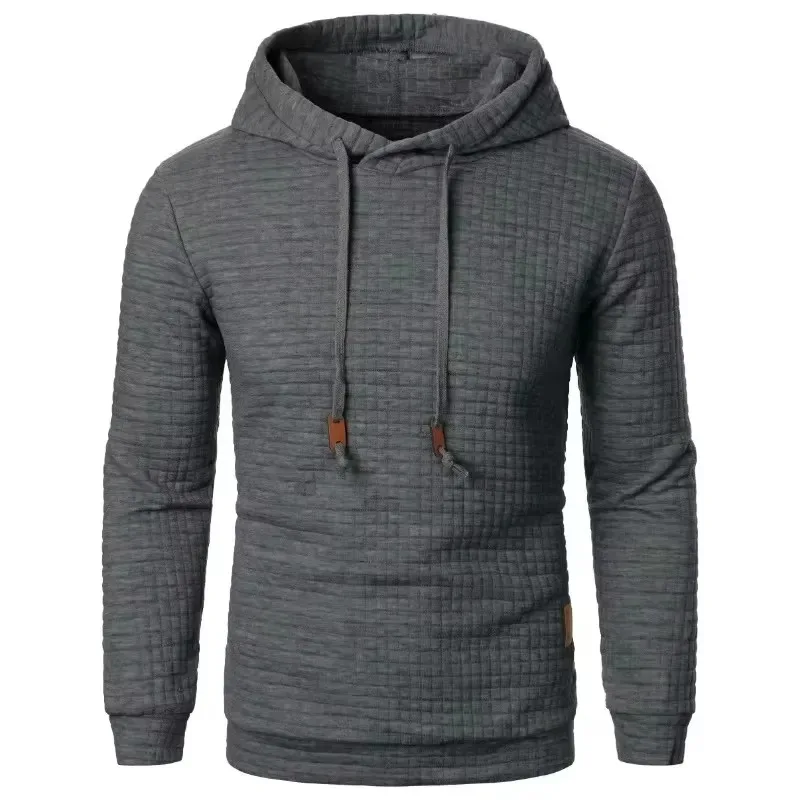 Chaud hommes couleur unie sweat à capuche décontracté surdimensionné sweat-shirt avec fermeture éclair jumelé sweats à capuche et vestes à capuche femmes homme sweats — image 3