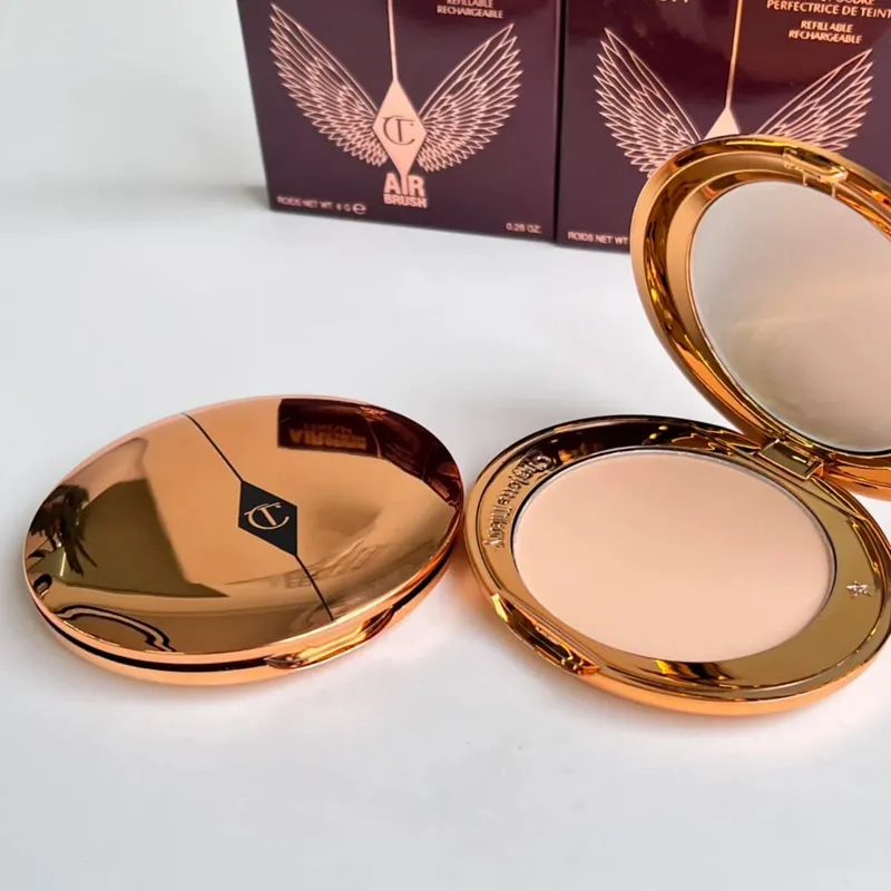 Charlotte Tilbury Airbrush Kemasan Tanpa Cacat Melicinkan Pori-kabur Kesan AIRbrush-kesan Mekap Serbuk Kemasan Mekap CT Kosmetik — image 6