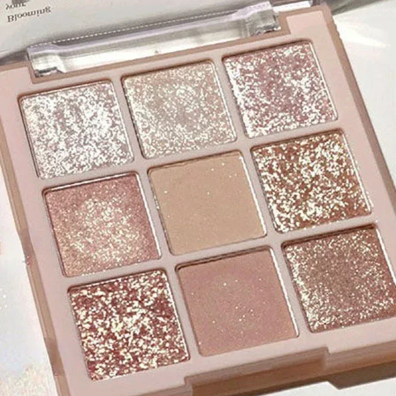 9-Izgara Göz Farı Paleti Glitter Sedefli Mat Akrilik Şeffaf Göz Farı Makyaj Uzun Ömürlü Kadın Güzellik Kozmetik 1 PC — image 14