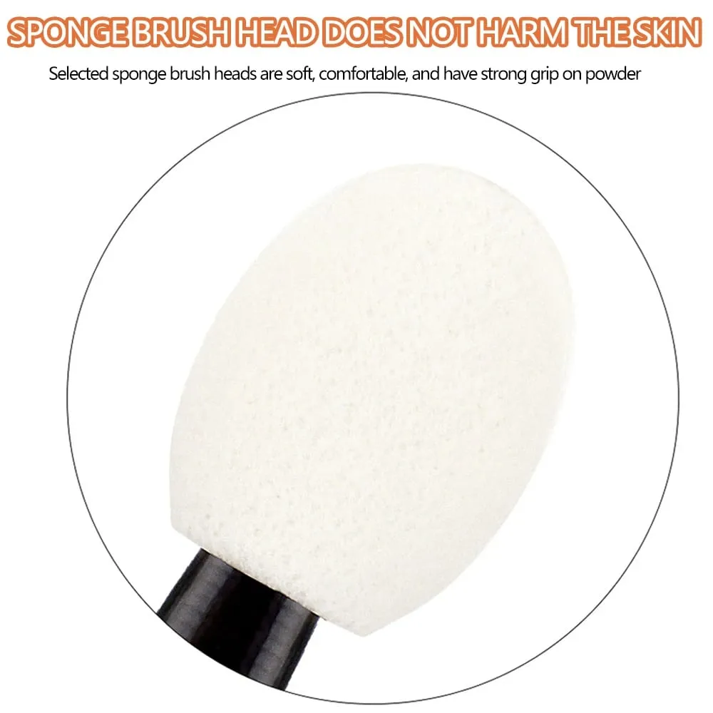 50/200 stücke Lidschatten Applikatoren Dual Seiten Lidschatten Pinsel Make-Up Schwamm Pinsel Für Mädchen Kosmetische Werkzeug Schönheit Applikatoren — image 4