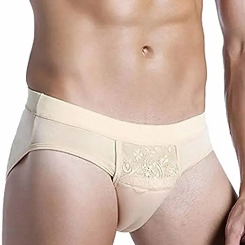 Hidden Gaff Underpants Shaping Pants Triangles, Camel — image 5