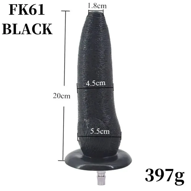 Machine sexuelle gros godes noirs connecteur rapide masturbation vibrateur godes réalistes pour femmes accessoires jouet sexuel pour adultes — image 31