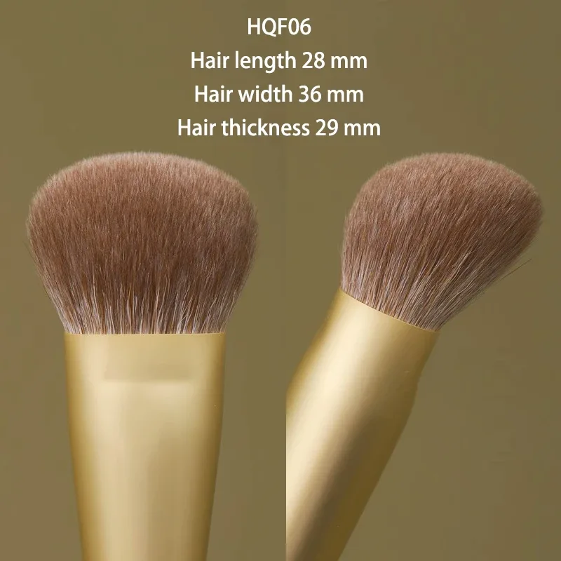 Weasel – pinceau de maquillage professionnel en poils de chèvre, pour fond de teint liquide, Blush, fabriqué à la main, manche court en bois de rose, 1 pièce — image 19