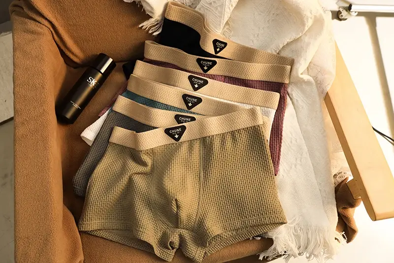 4pcs Men's Boxer Shorts Ice Silk Underwear Underpants Cool Breathable Sexy Slim Panties Mesh Lingerie — image 24