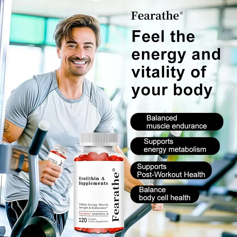 Urolitina A Capsule 5000mg Antiossidante Supporta la salute cellulare La funzione mitocondriale Energia quotidiana e invecchiamento sano — image 3
