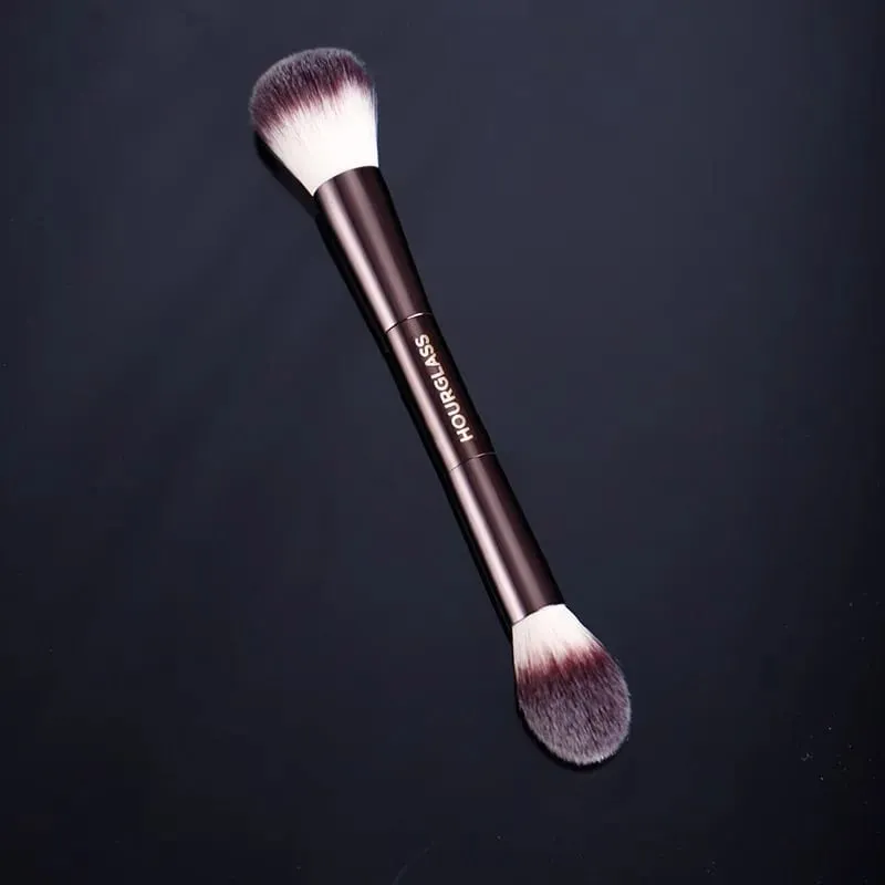 1 st Lighting Edit Sminkborstar Pulverkontur Sminkborste Blusher Bronzer utsökt Professionellt metallhandtag med låda — image 4
