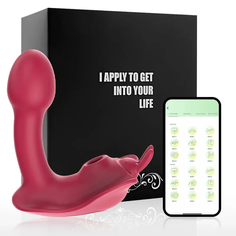 Sucker Vibrator Dildo untuk Wanita Bergetar Klitoris Stimulator Alat Kawalan Jauh Boleh Dipakai G Spot Massager Seluar Dalam Mainan Seks Wanita
