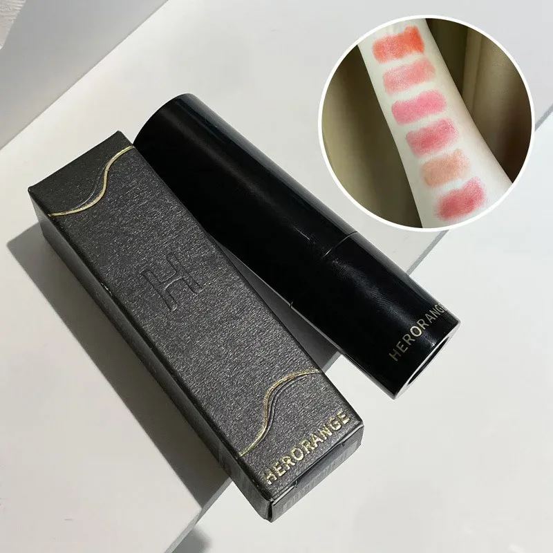 Lipstick Red Brown Lipstick Waterproof Moisturizing Mirror Lipstick Lip Gloss Natural Long-Lasting Makeup Valentine's Day Gift — image 7