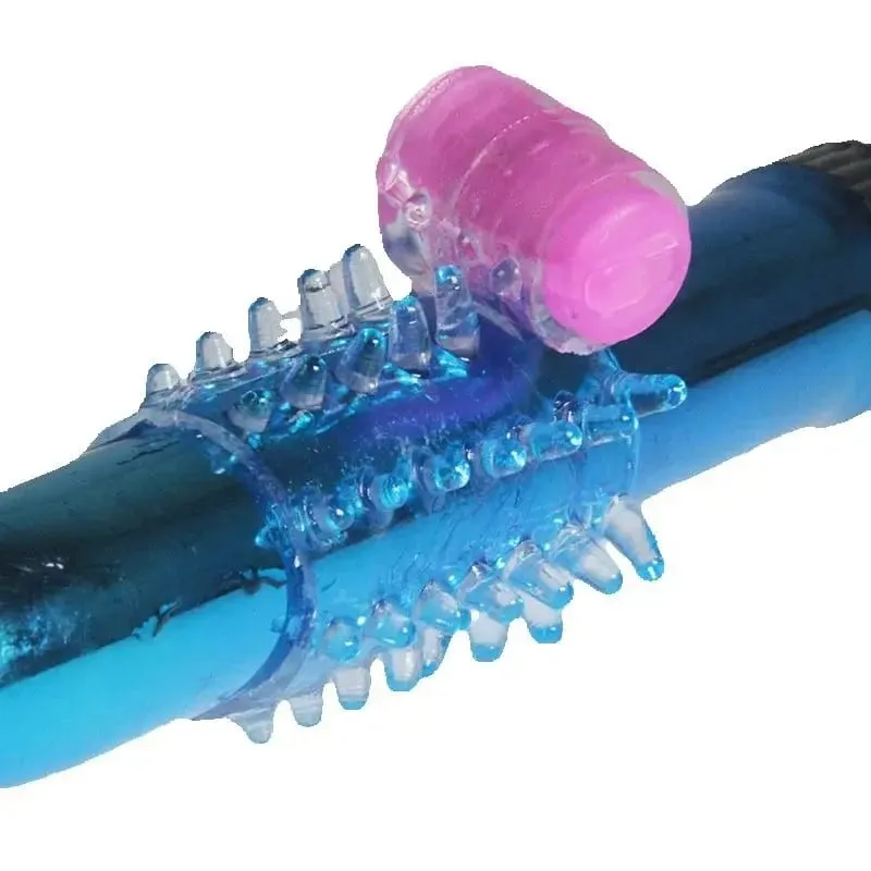 Anello vibratore per vibrazione sessuale per anello estensore del pene Anello vibrante per castità per pene Prodotto Giocattoli sessuali per uomini