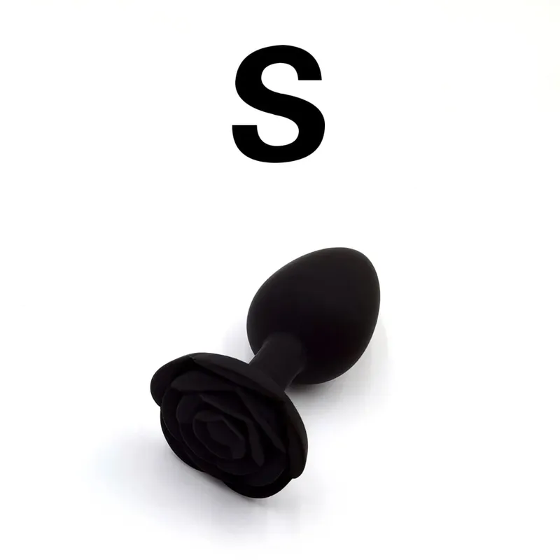 Zachte Siliconen Rose Bloem Anale Plug Beginner Tot Expert 3 Maten Butt Plug Anus Trainer Dildo Adule Speeltjes voor Paar Vrouwen Mannen — image 10