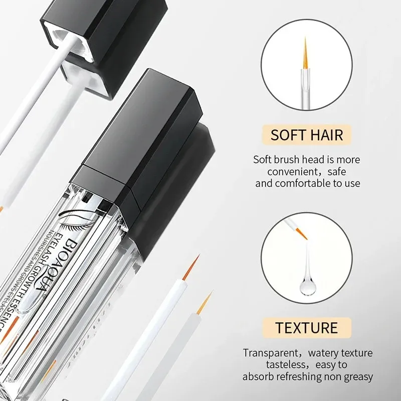 Fast Eyelash Growth Serum 7 Days Natural Eyelash Enhancer Longer Fuller Thicker Curling Lash Treatment Eye Care Products Makeup — image 6