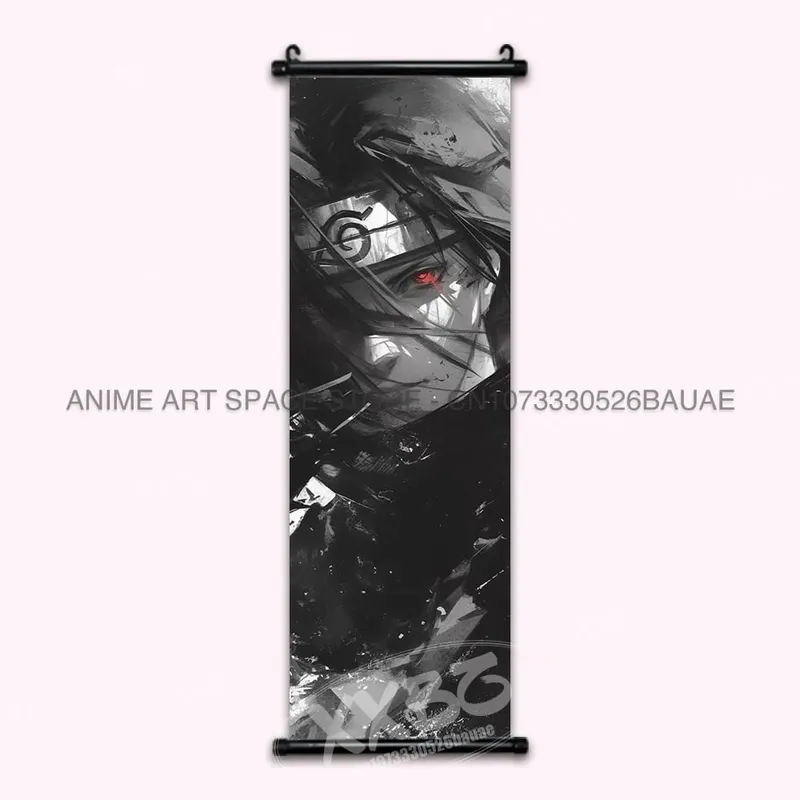 Anime Naruto Appeso Pittura Hatake Kakashi Wall Art Scrolls Immagine Uchiha Sasuke Home Decor Canvas Poster Haruno Sakura Murale — image 19