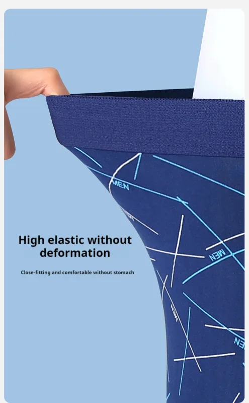 6Pcs Men's Sexy Underwear Boxers Mens Short Soft Comfortable Breathable Fashion Antibacterial Trunks Fitness Running Man Shorts — image 5
