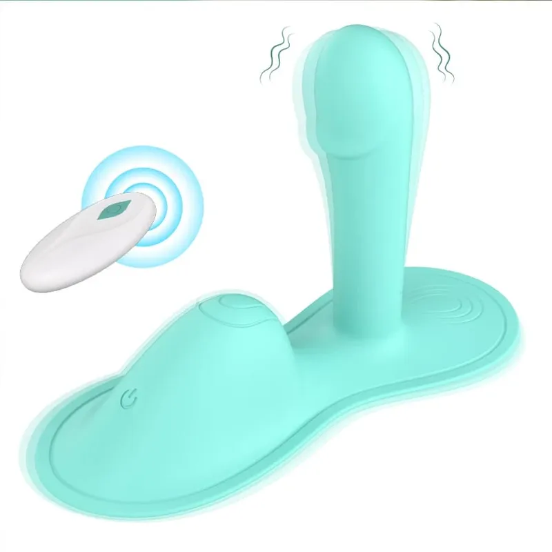 Přísavka Dildo Vibrátor Sit and Ride Bezdrátové ovládání Masážní zařízení G-Spot Stimulátor Ženská masturbace Sexuální hračky Potřeby pro dospělé — image 8
