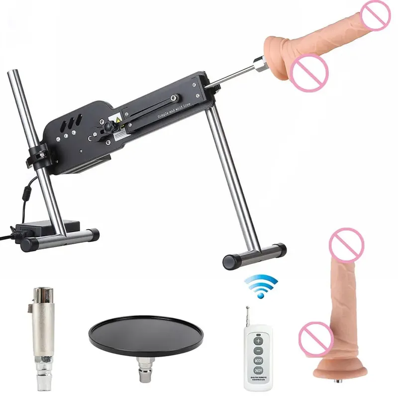 שדרוג מכונת סקס עם שלט רחוק Super Silent Ultra Adjustable Vac U Lock 30db 70W מכונת אהבה עם Big D חינם — image 8