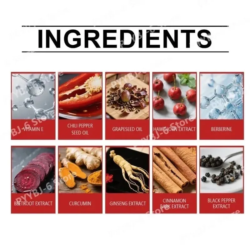 La fórmula botánica del extracto de pimienta de cayena favorece la circulación, la salud inmunológica y la vitalidad diaria, 180 cápsulas blandas, suplemento dietético — image 5