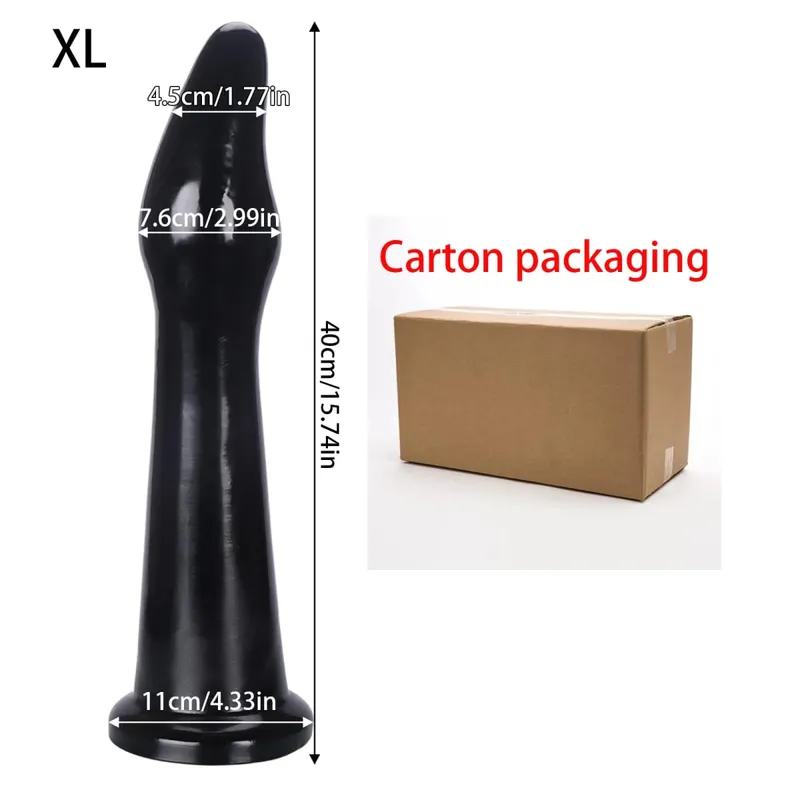 4 Sizes Long Anal Plug Big Anal Dialator Dildo Huge Long Large XL Anal Plug Training Expansion Butt Plug Sex Toys for Women Gay — image 3