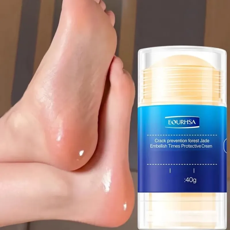 Deeply Nourishing Cracked Feet Cream Stick Easy to Absorb Moisturizing Preventing Cracked Feet Cream Gentle Mild