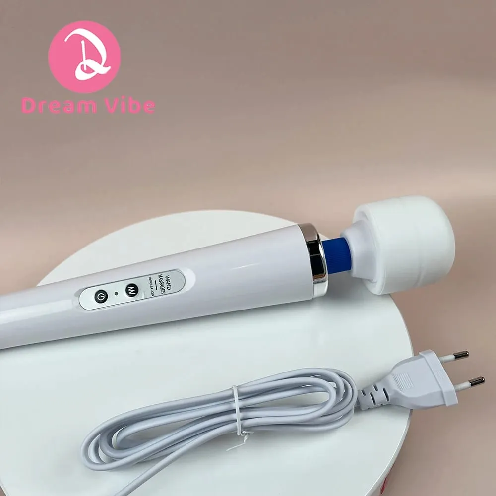 Mega Wand AC-aangedreven Supersterke vibrator Bekabeld Bedraad Krachtige draagbare wandstimulator Seksspeeltje Sportherstel Spierpijn — image 5