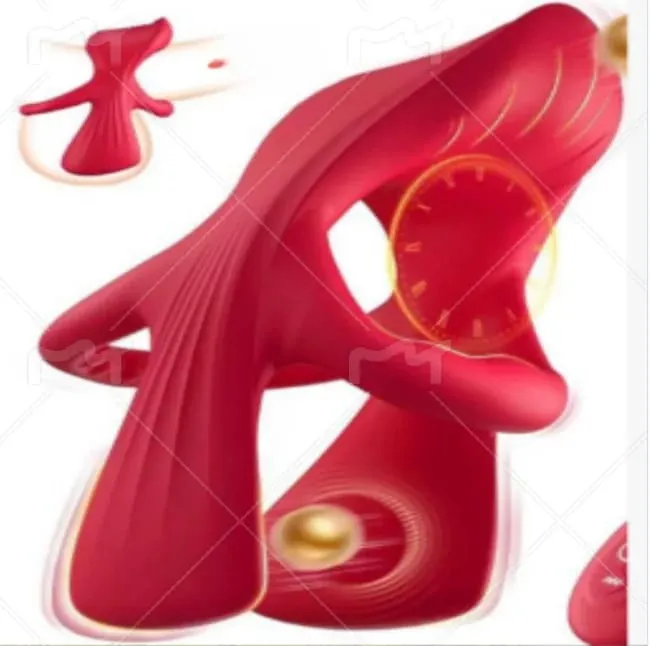รีโมทคอนโทรลไร้สาย Vibrating ซิลิโคนชาย Intimate แหวน 9 โหมดการสั่นสะเทือน 3 มอเตอร์ APP ควบคุม AI เสียงกันน้ำคู่นวด
